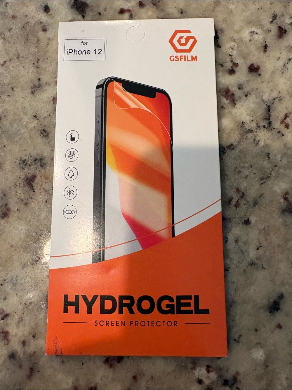 GSFilm Hydrogel Screen Protector for iPhone 12
